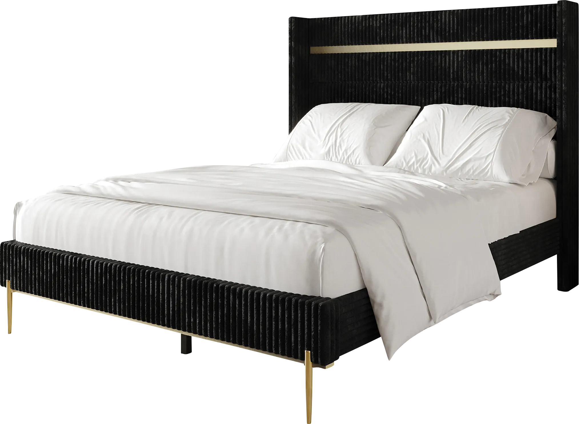 Lilypadway Black King Bed - Thumbnail - Image 1