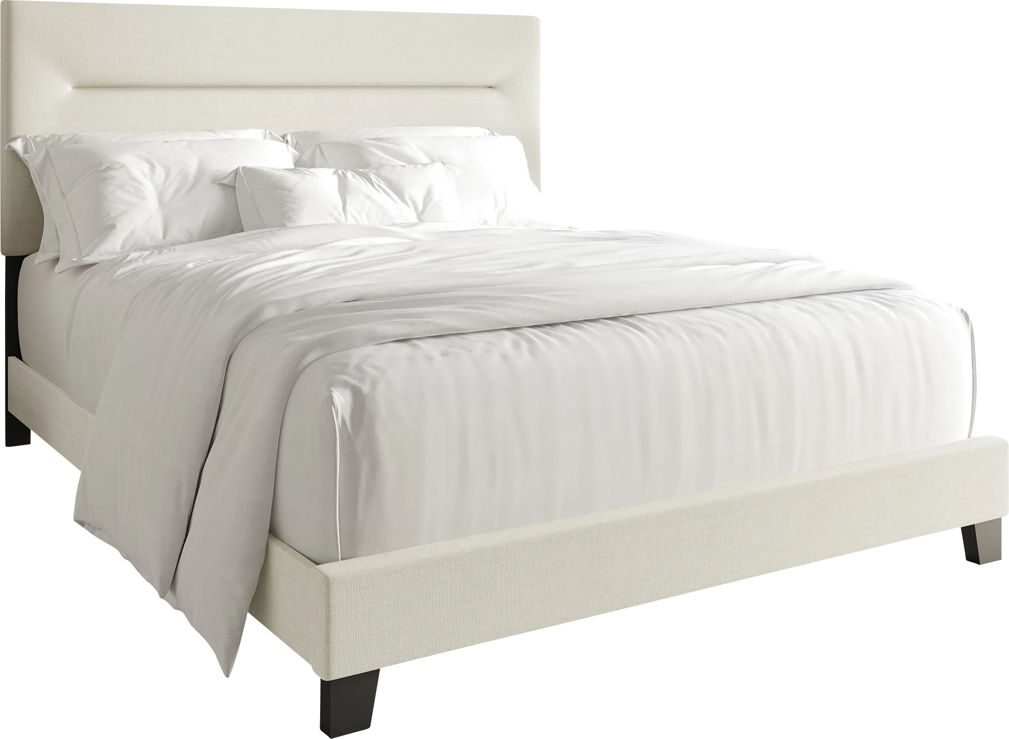Yewrow Beige King Bed - Thumbnail - Image 1
