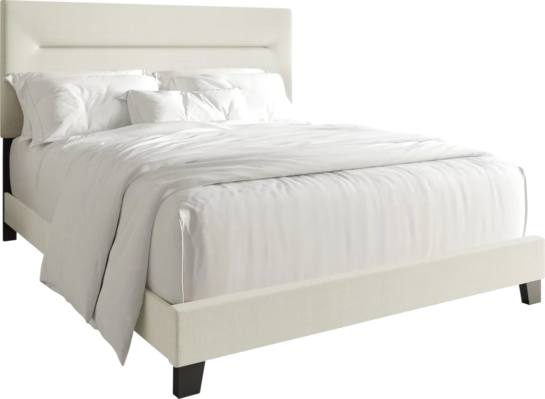 Yewrow Beige King Bed