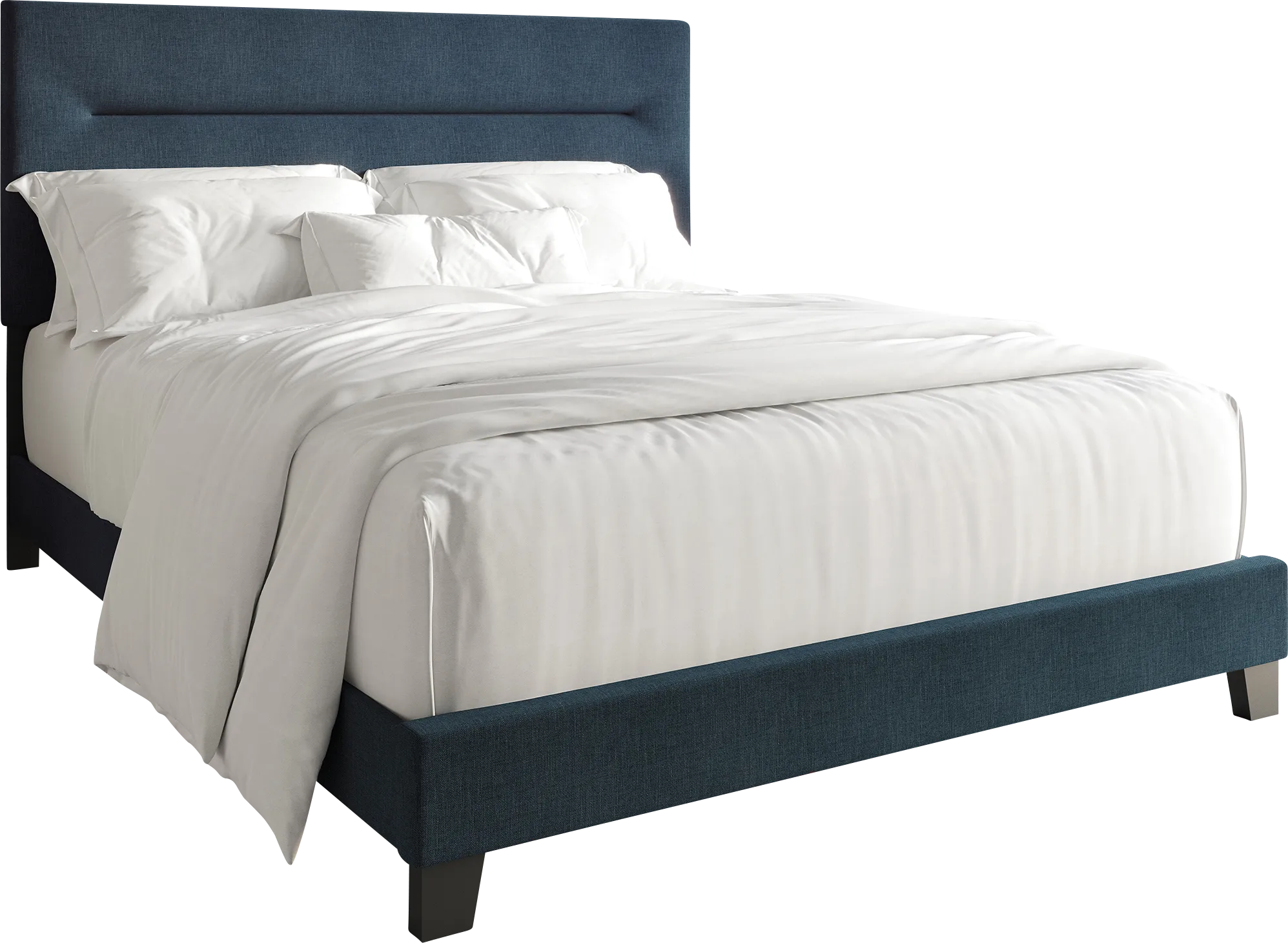 Yewrow Blue King Bed - Thumbnail - Image 1