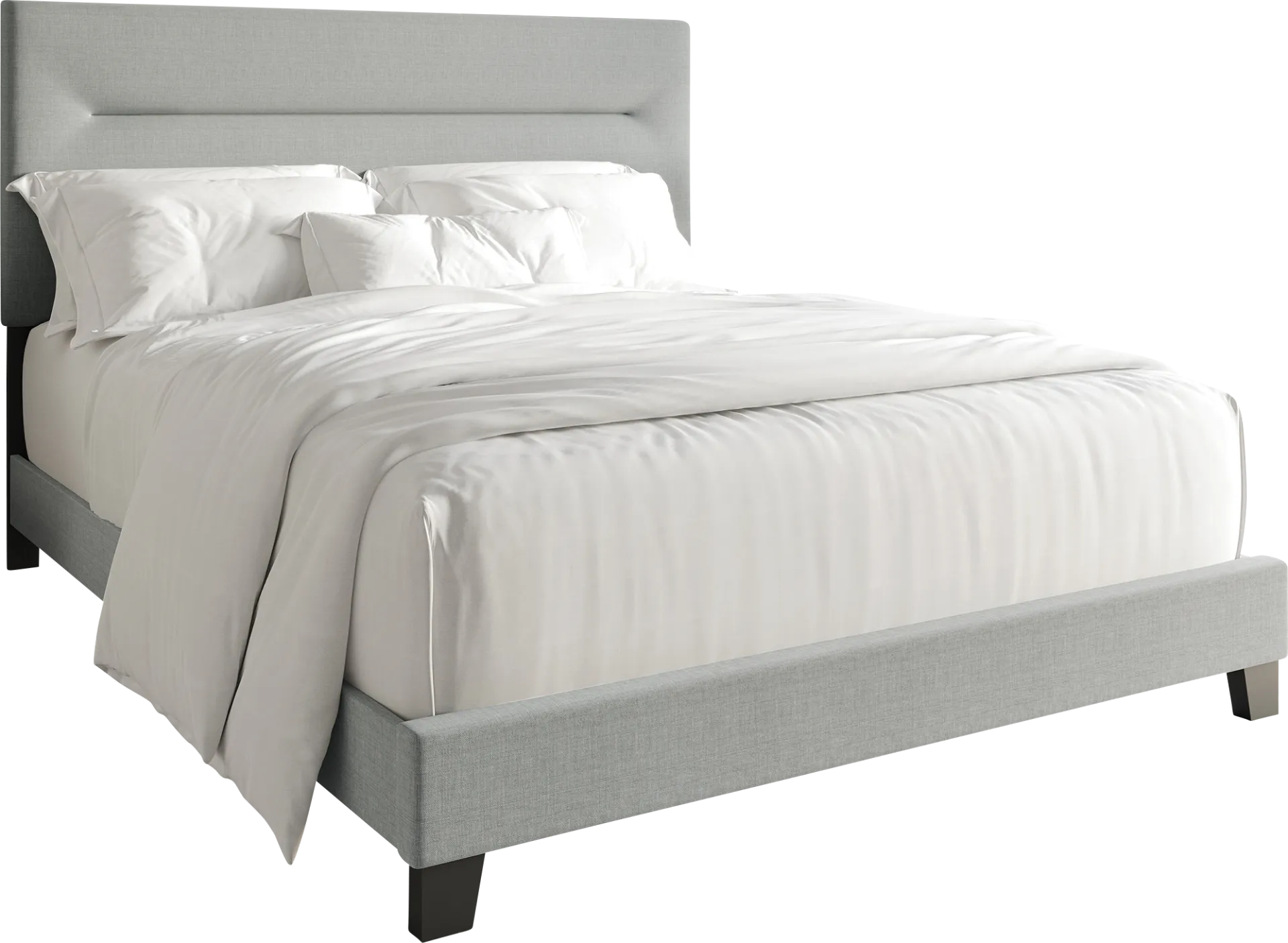 Yewrow Gray King Bed - Image 1