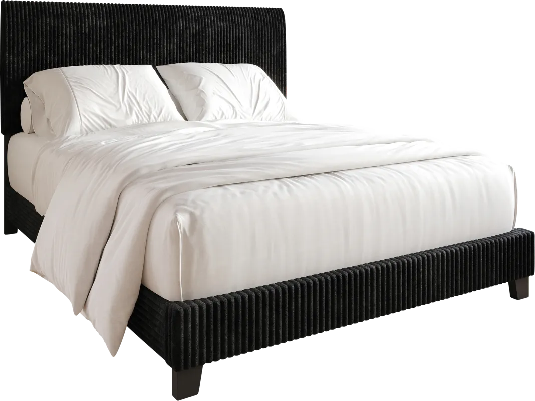 Starfallway Black King Bed