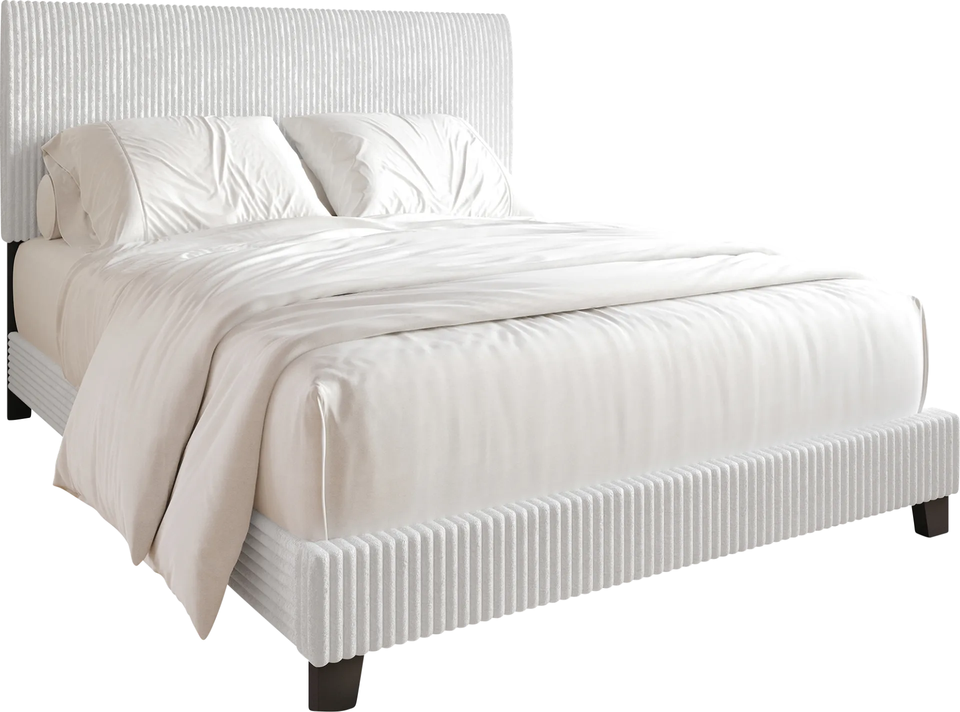 Starfallway White King Bed - Image 1