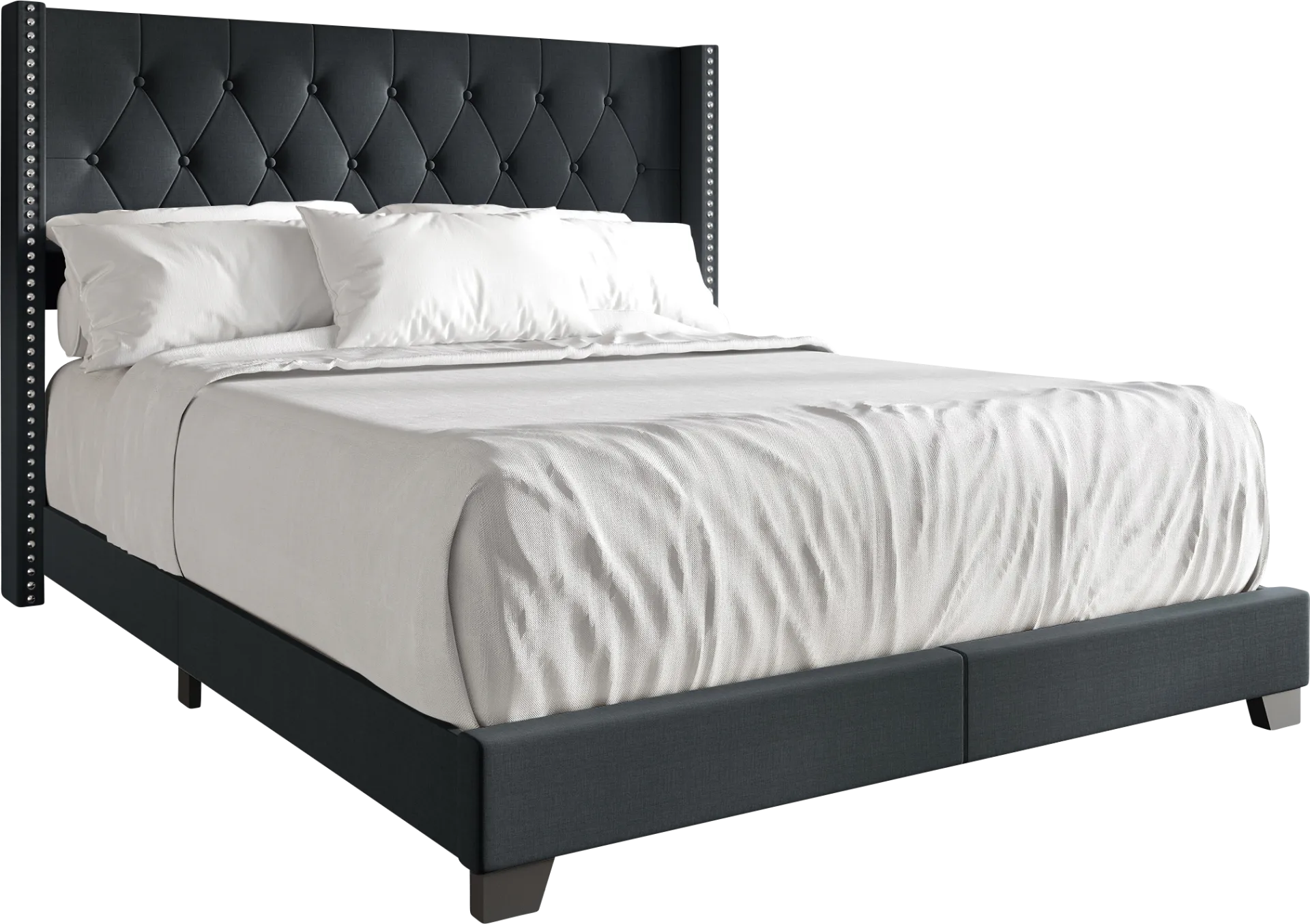 Vistalane Dark Charcoal King Bed - Image 1