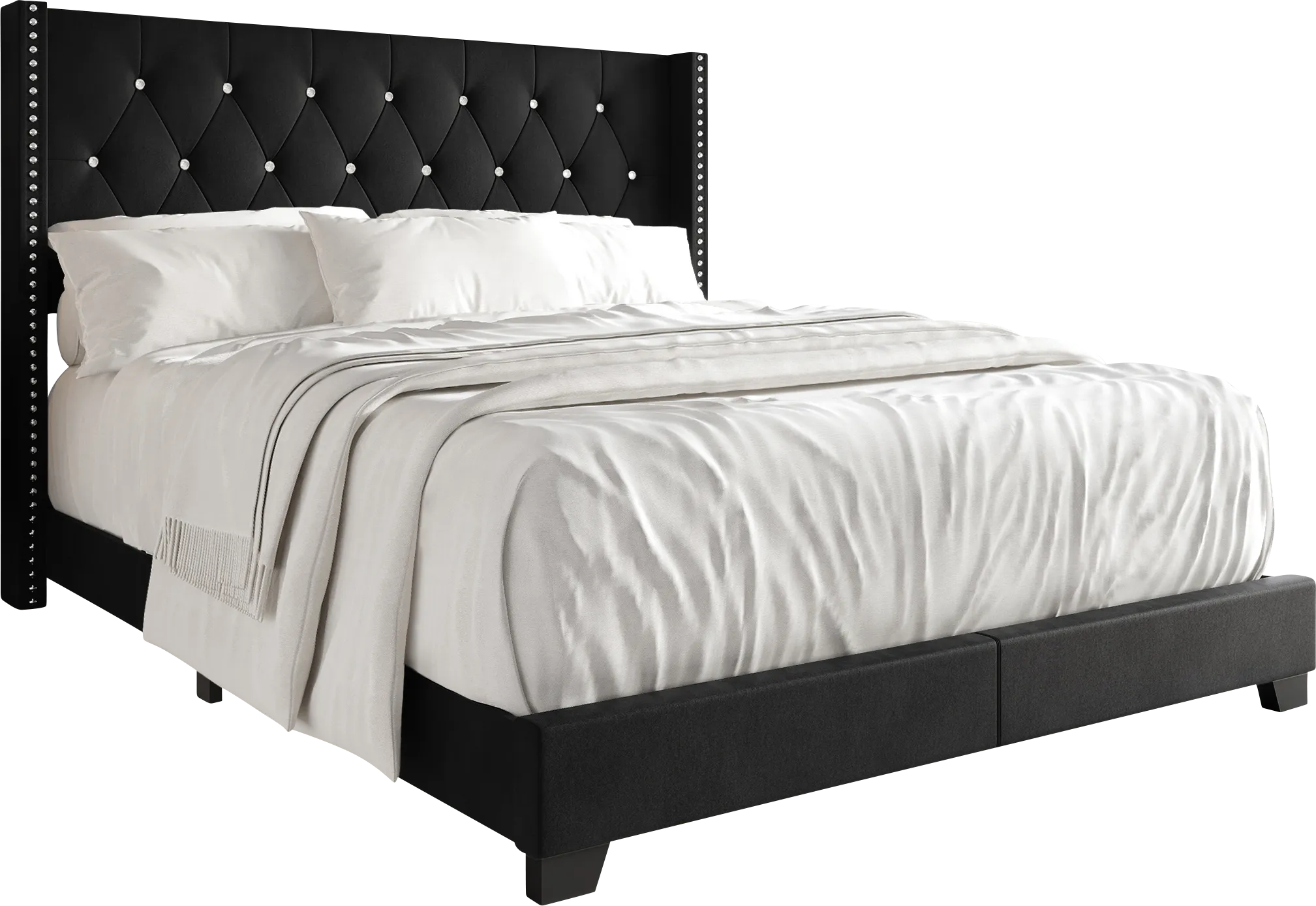 Vistalane Black King Bed - Thumbnail - Image 1