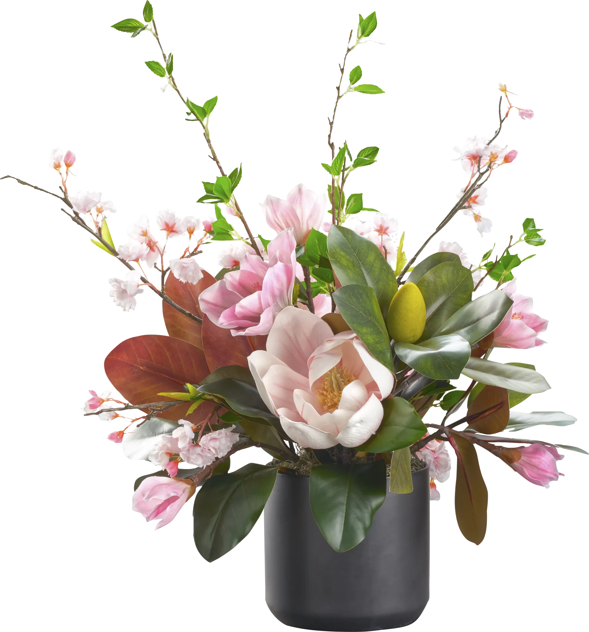 Nafola Pink Silk Floral - Image 1