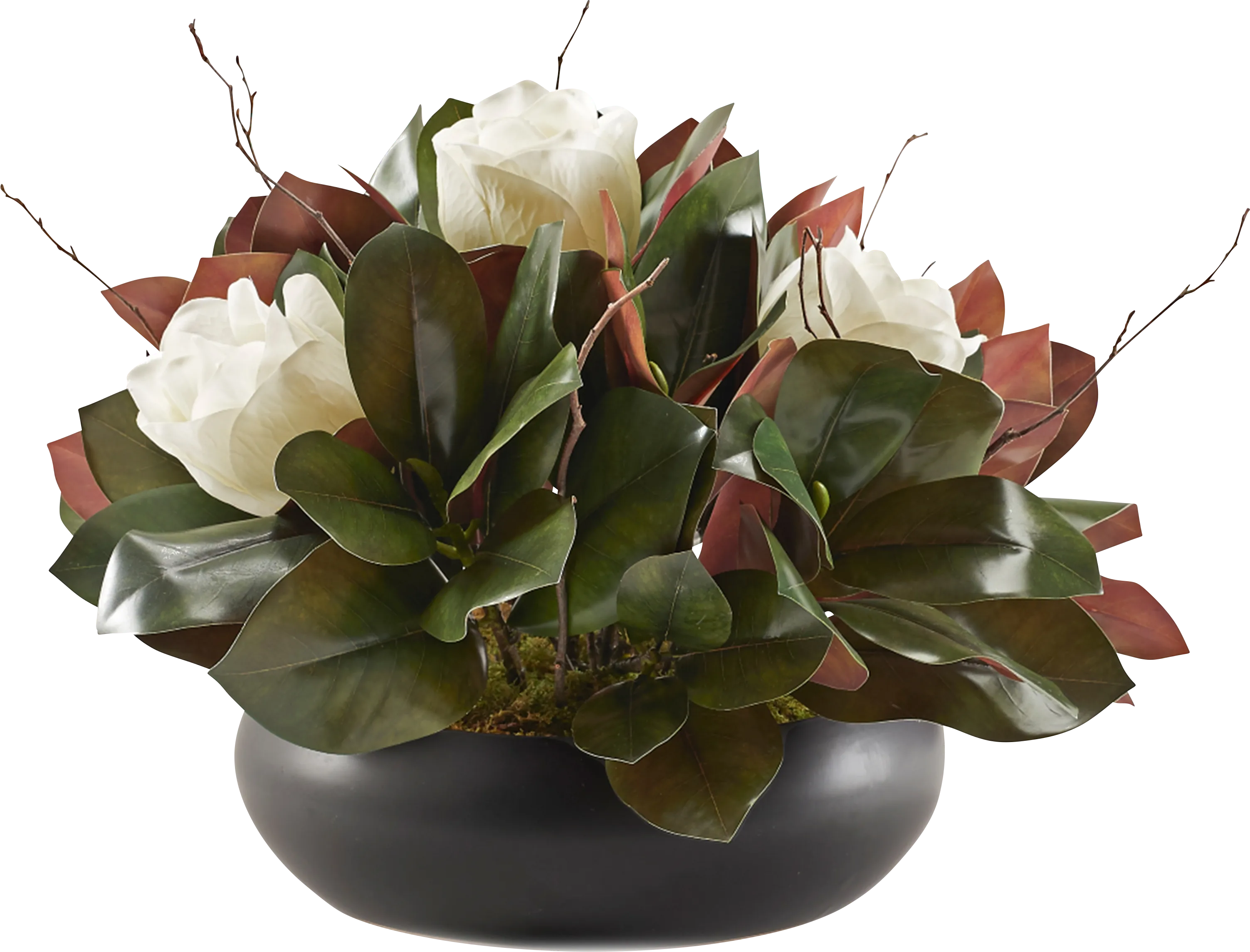 Anari Black Silk Floral - Thumbnail - Image 1