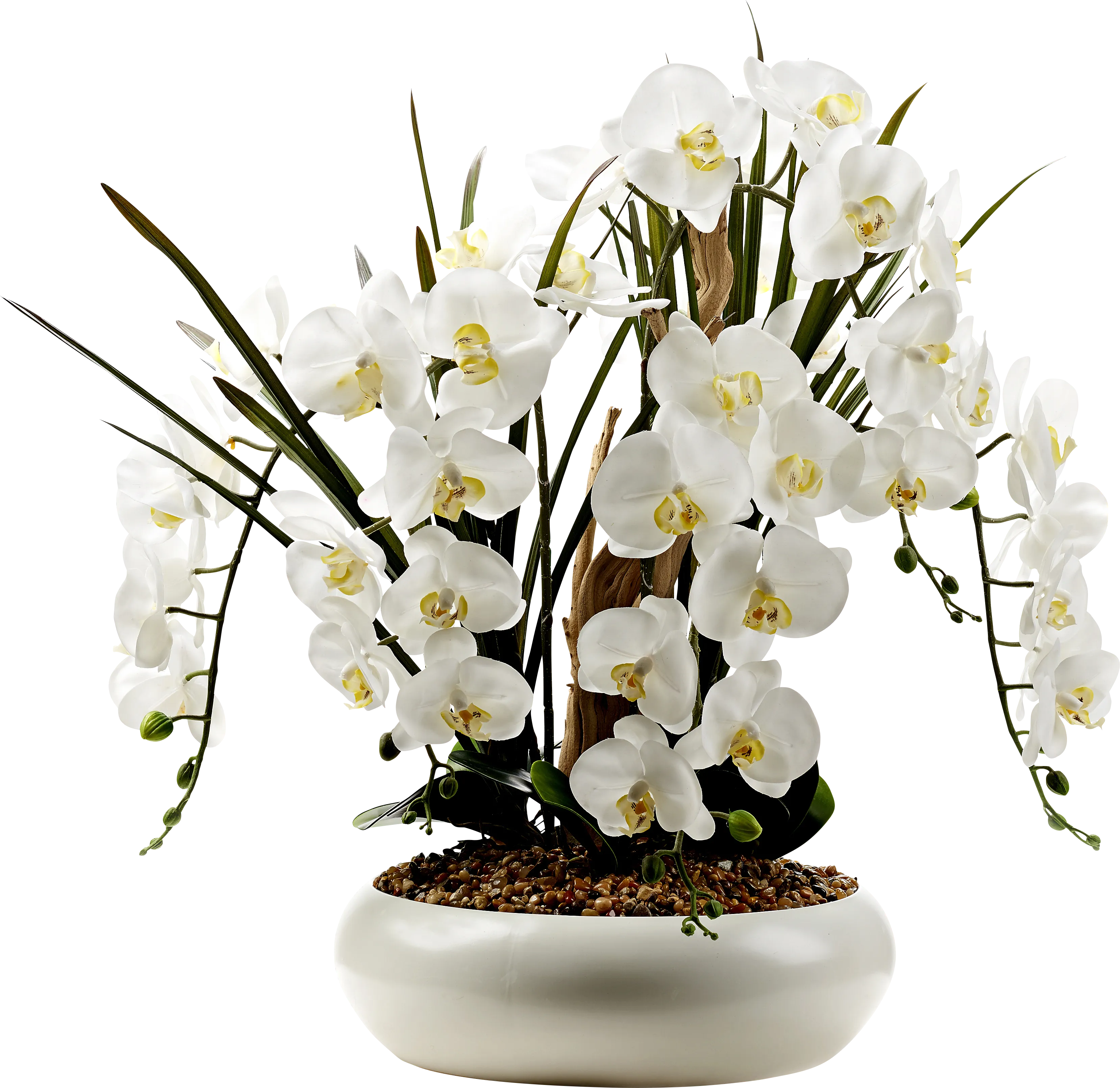 Sinoha White Silk Floral - Thumbnail - Image 1