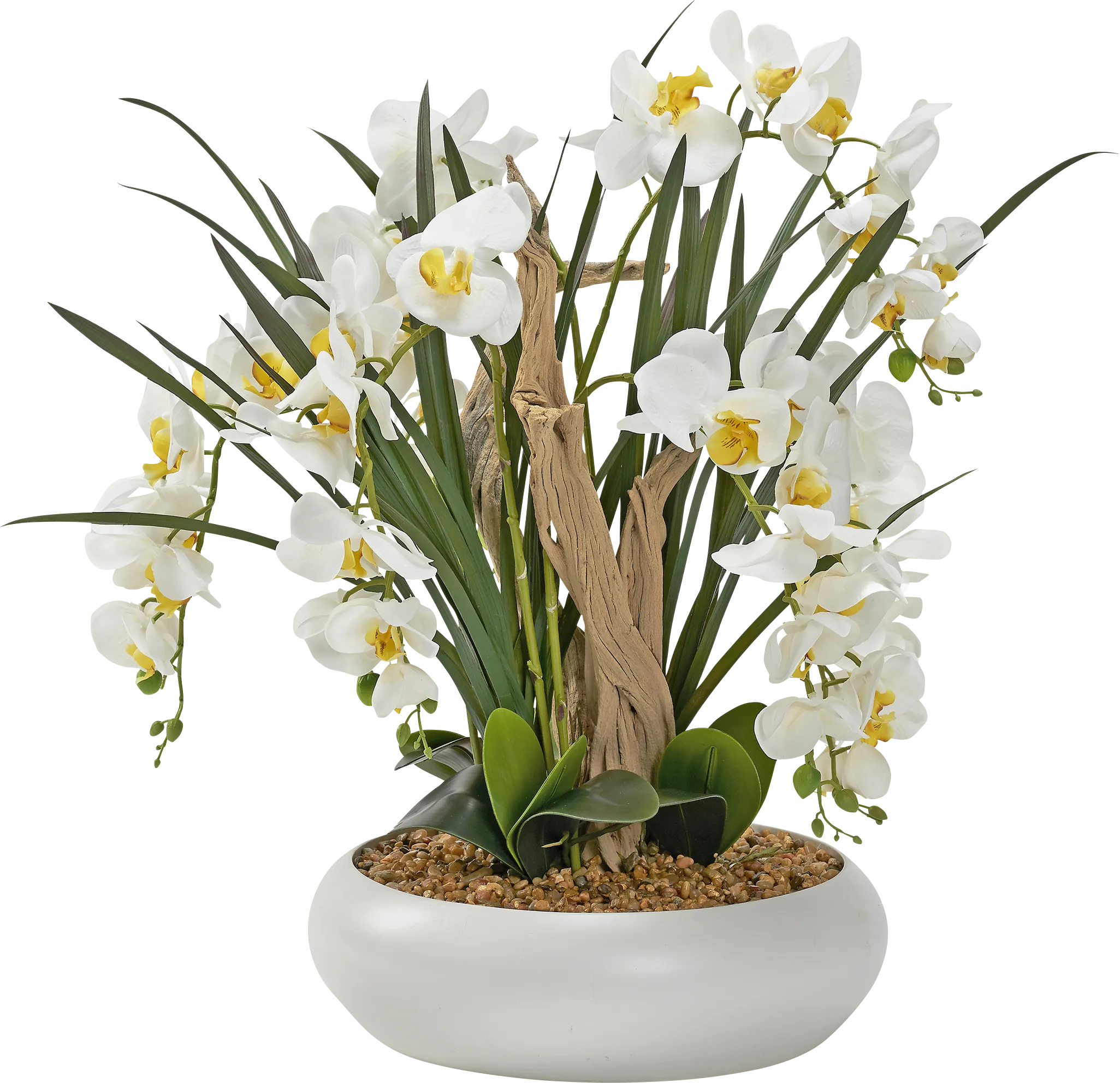 Lirrihi White Silk Floral - Thumbnail - Image 1