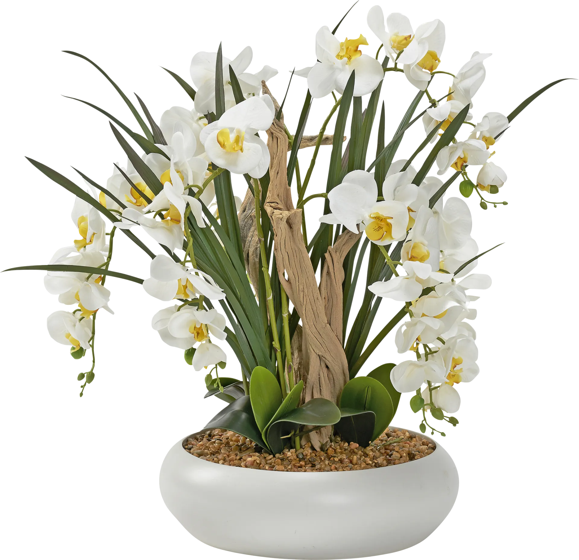 Lirrihi White Silk Floral - Image 1