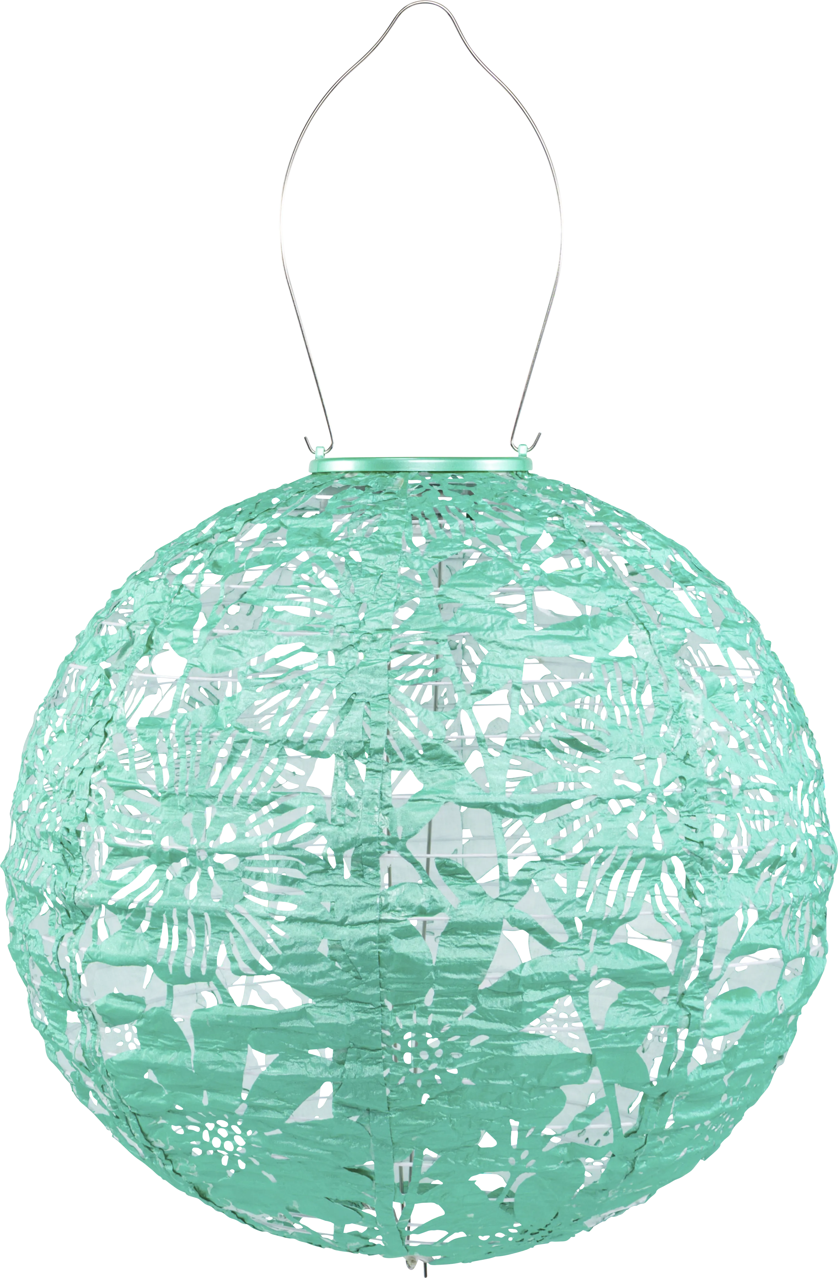 Kaya Green Outdoor Solar Lantern - Thumbnail - Image 1
