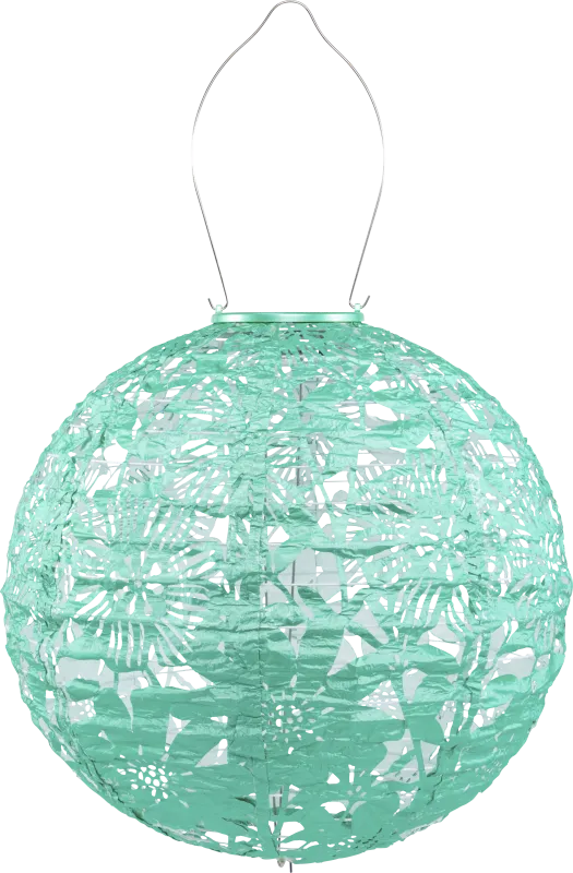 Kaya Green Outdoor Solar Lantern