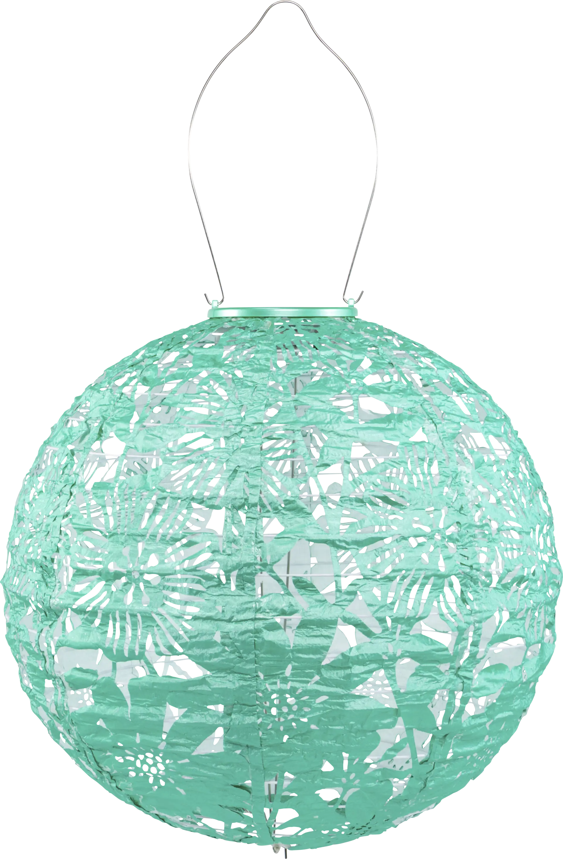 Kaya Green Outdoor Solar Lantern