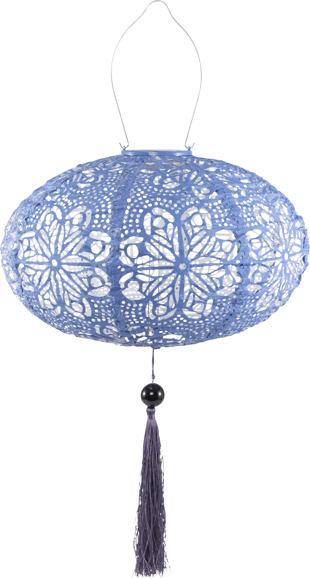 Nyx Blue Outdoor Solar Lantern