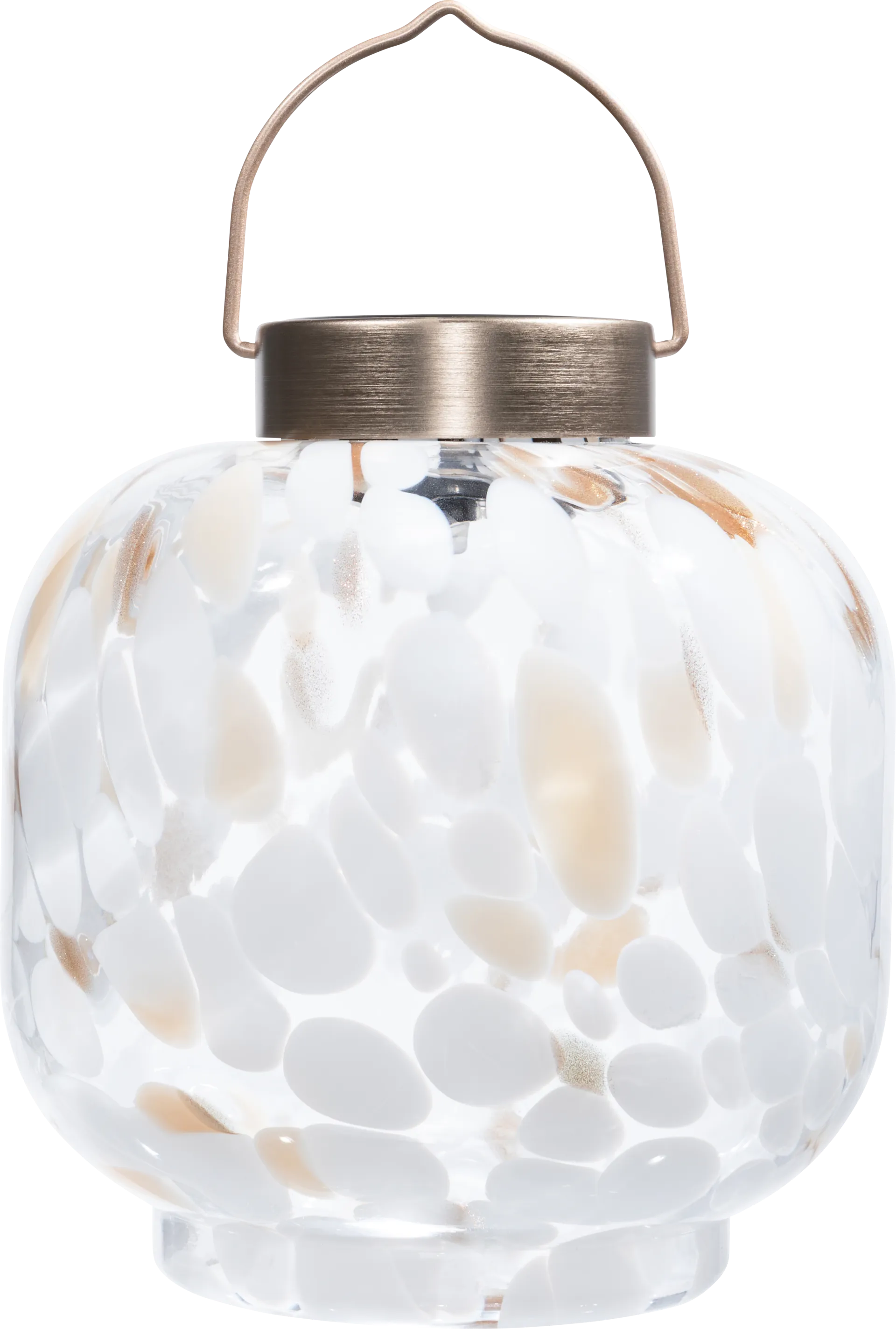 Virela White Outdoor Lantern - Image 1