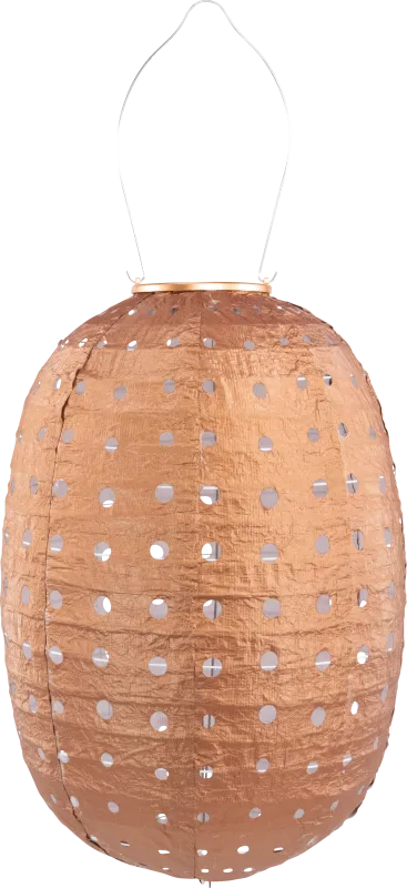Katanda Brown Outdoor Solar Lantern