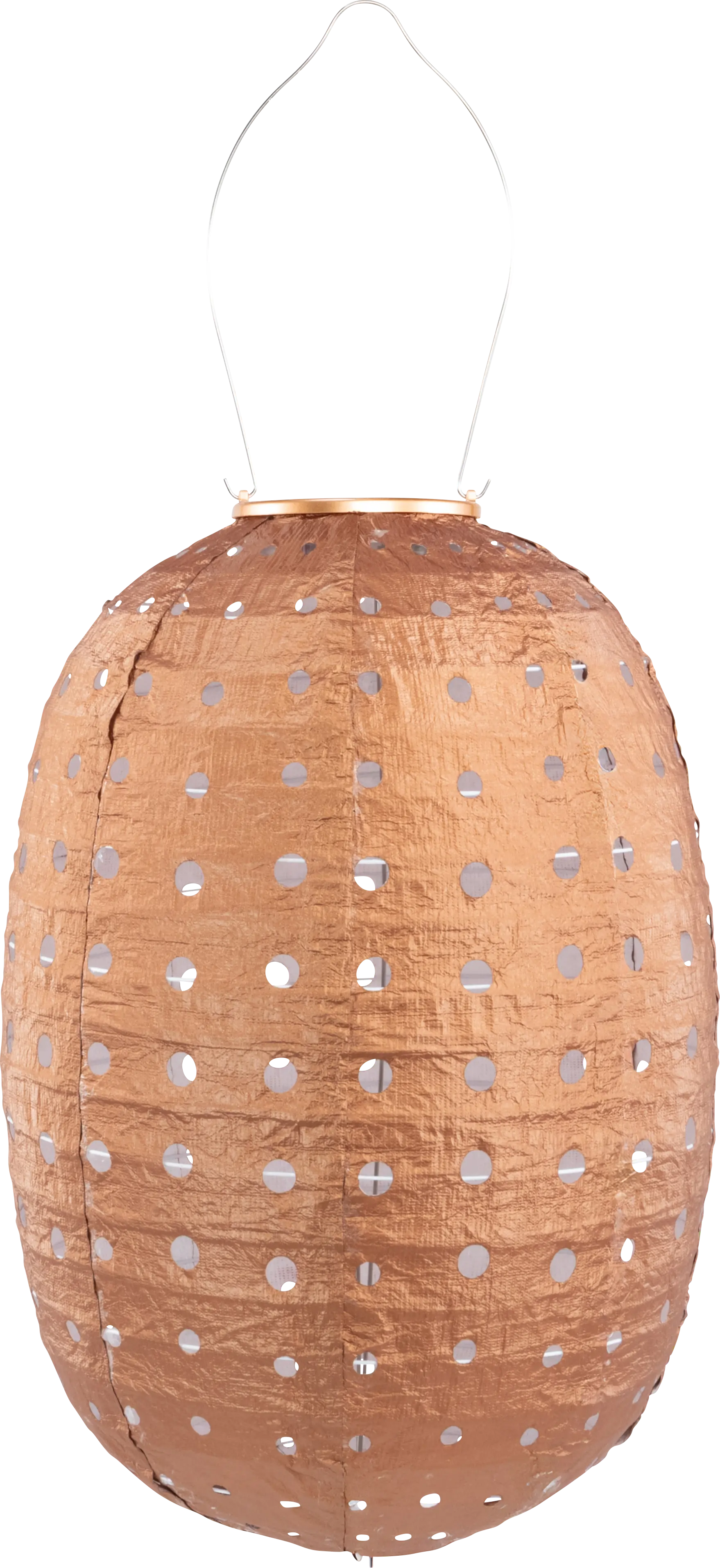 Katanda Brown Outdoor Solar Lantern