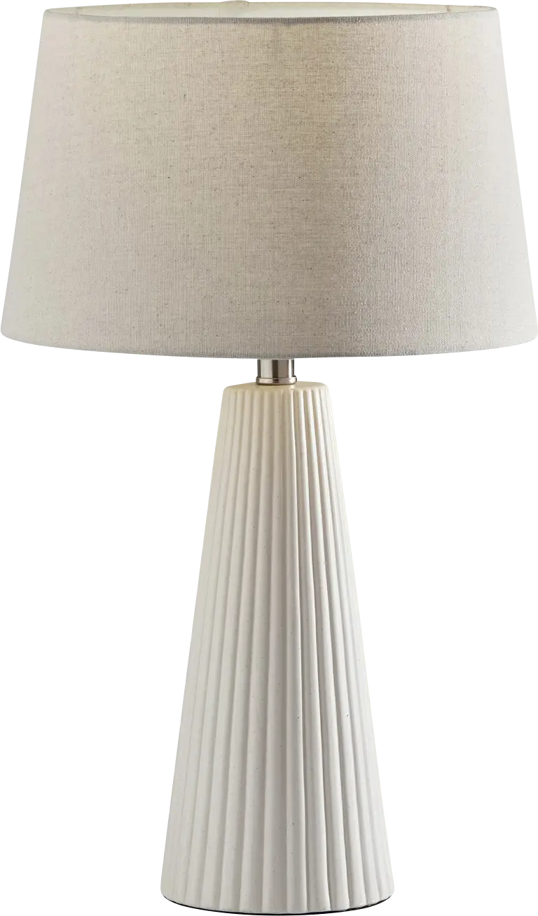 Nylah White Lamp Set of 2