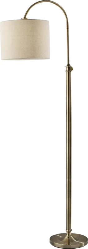 Thea Brass Floor Lamp