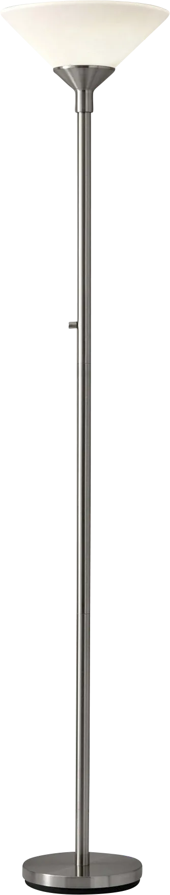 Charles Silver Floor Lamp - Thumbnail - Image 1