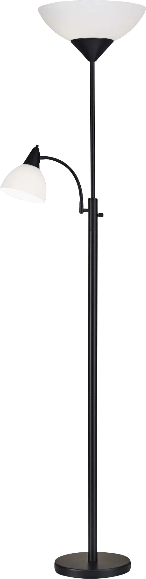 Senara Black Floor Lamp