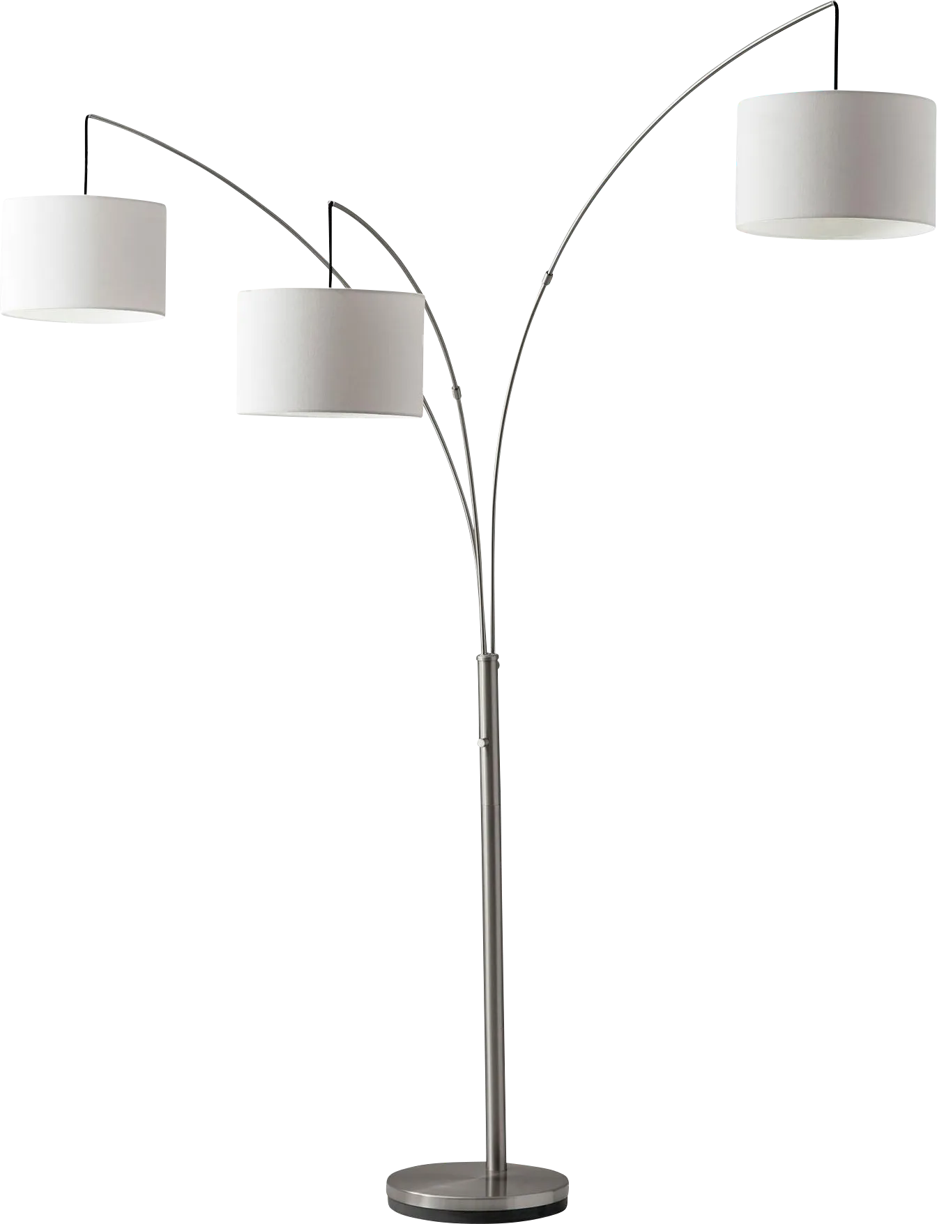 Velo Silver Floor Lamp - Thumbnail - Image 1