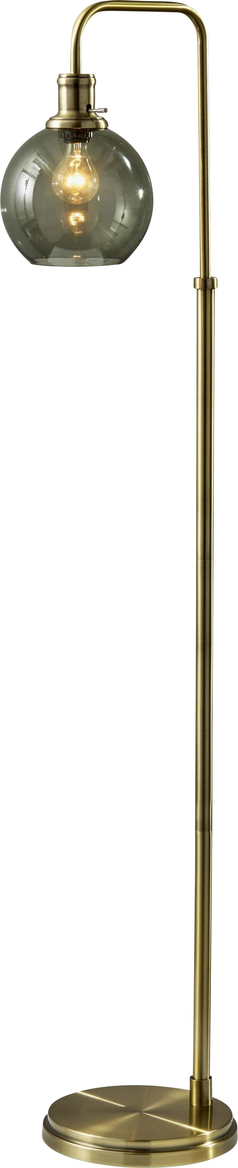 Vanelle Gold Floor Lamp - Thumbnail - Image 1
