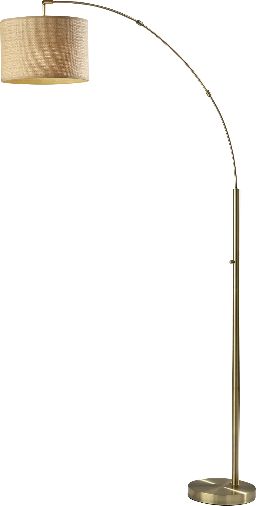 Tavian Brass Floor Lamp - Image 1