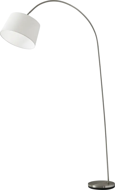 Ronin Silver Floor Lamp