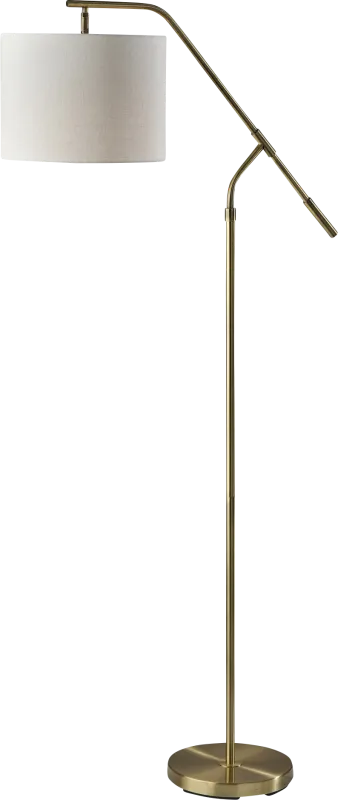 Arista Brass Floor Lamp