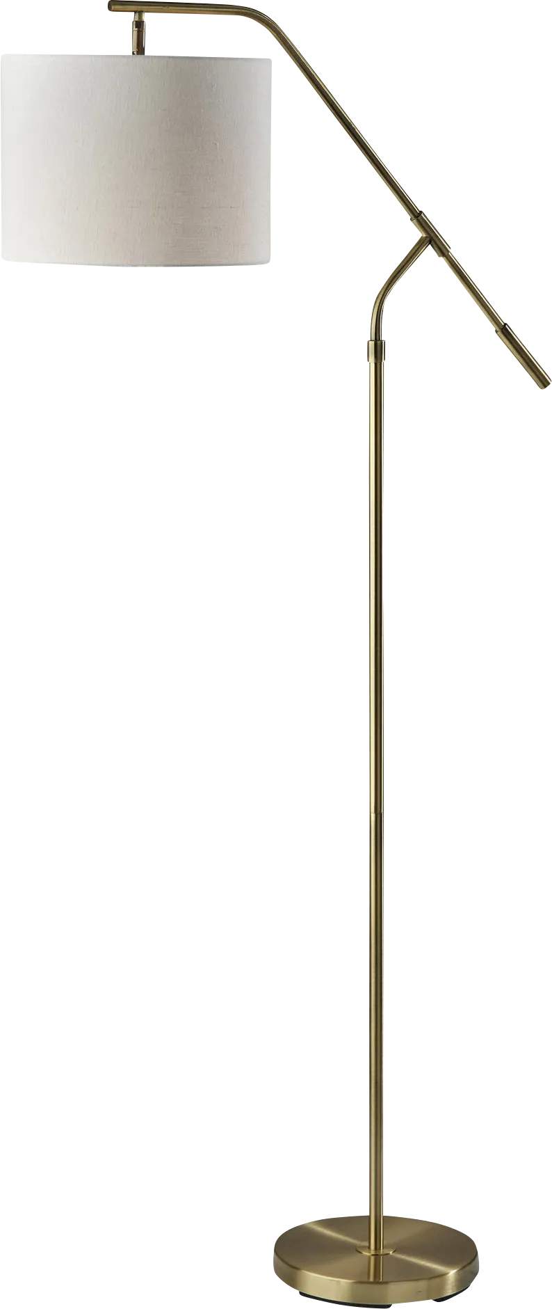 Arista Brass Floor Lamp - Image 1