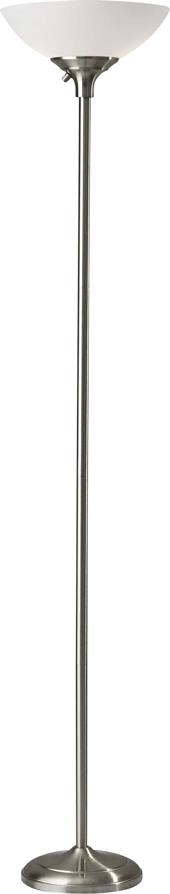 Nyko Silver Floor Lamp