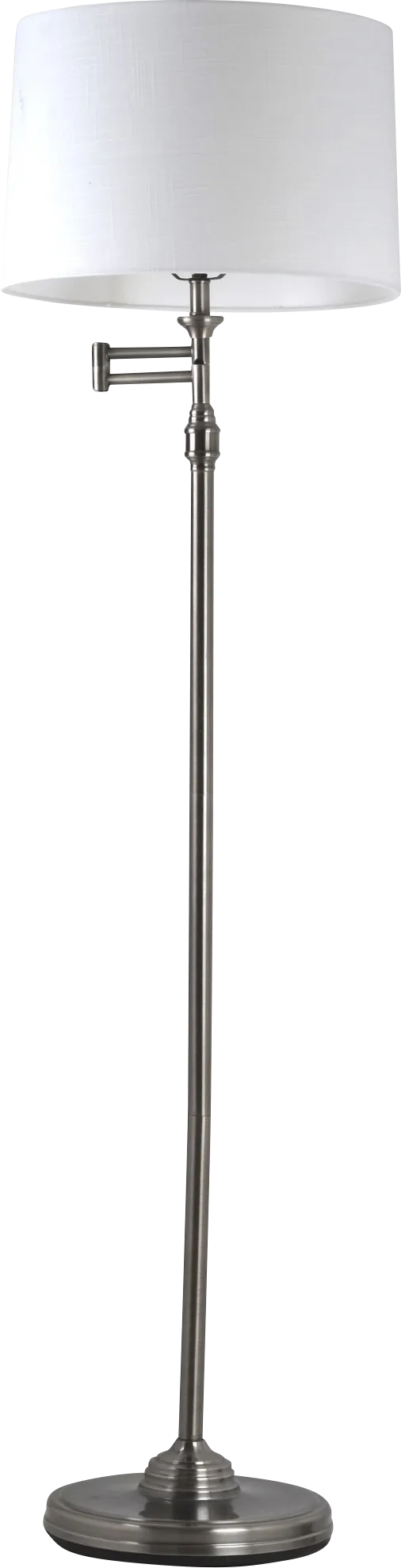Winston Silver Floor Lamp - Thumbnail - Image 1