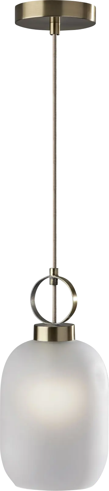 Elowyn Brass Pendant
