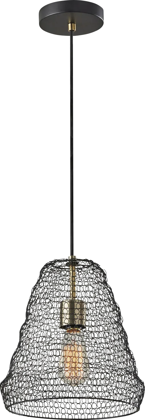 Araceli Black Pendant - Thumbnail - Image 1