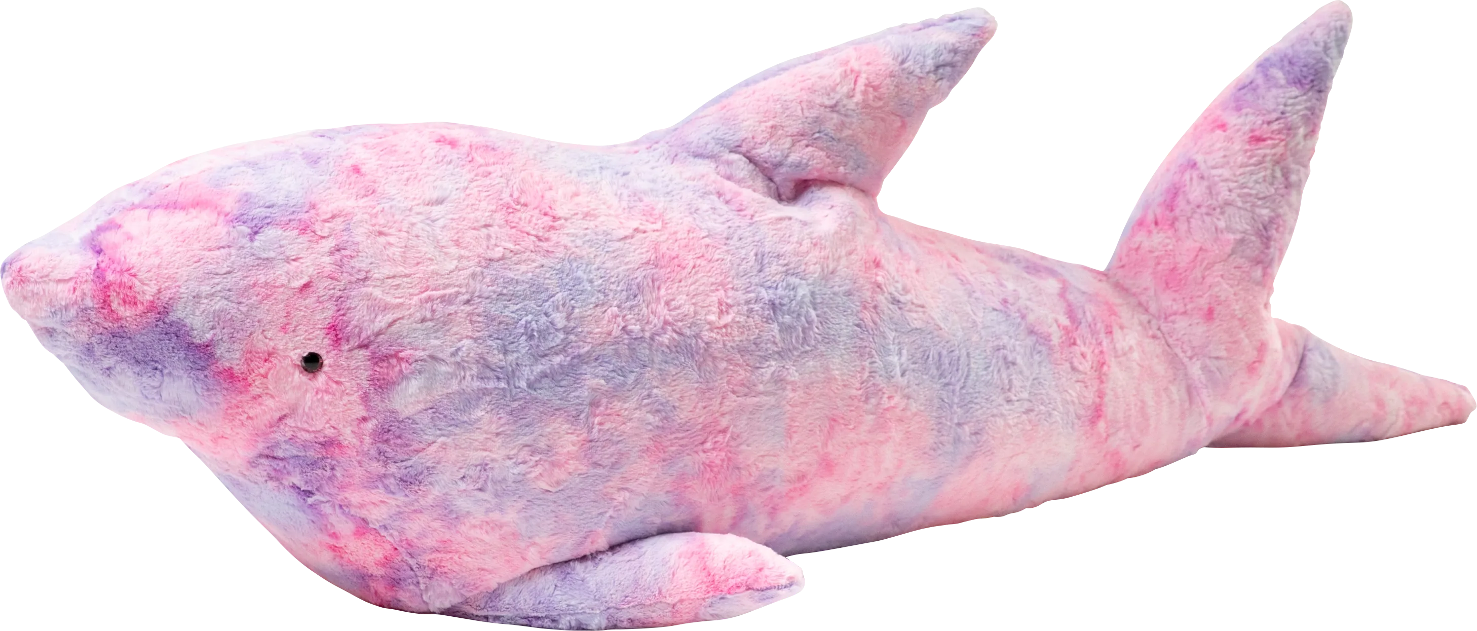 Kids Finn the Shark Tie-Dye Pink Bean Bag - Thumbnail - Image 1