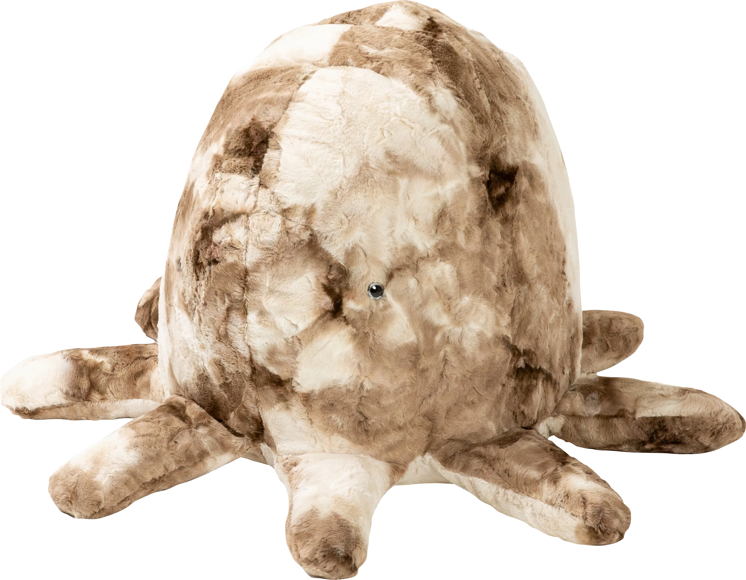 Kids Huggy the Octopus Tie-Dye Brown Bean Bag - Thumbnail - Image 1
