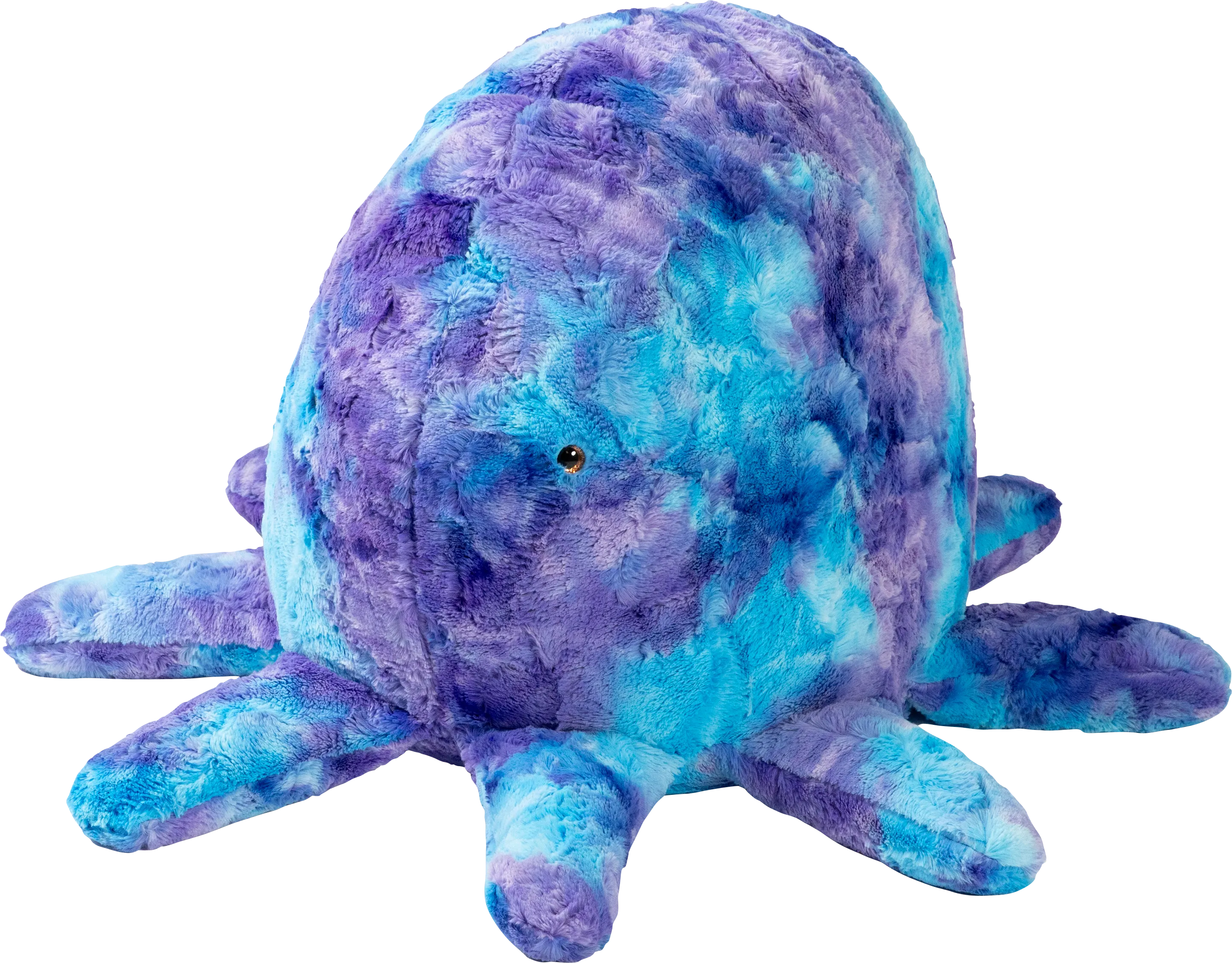 Kids Huggy the Octopus Tie-Dye Blue Bean Bag - Thumbnail - Image 1