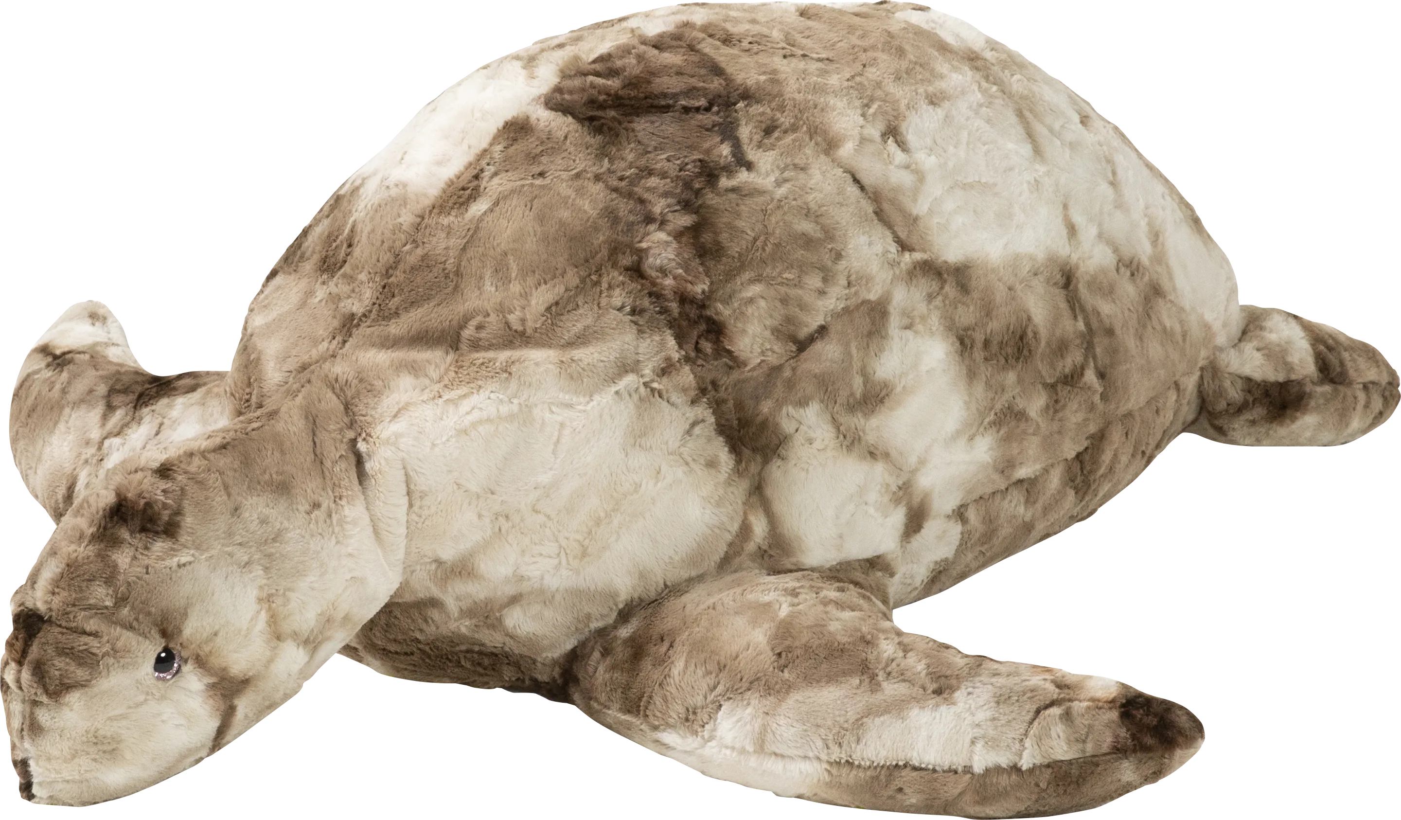 Kids Shelly the Turtle Tie-Dye Brown Bean Bag - Thumbnail - Image 1