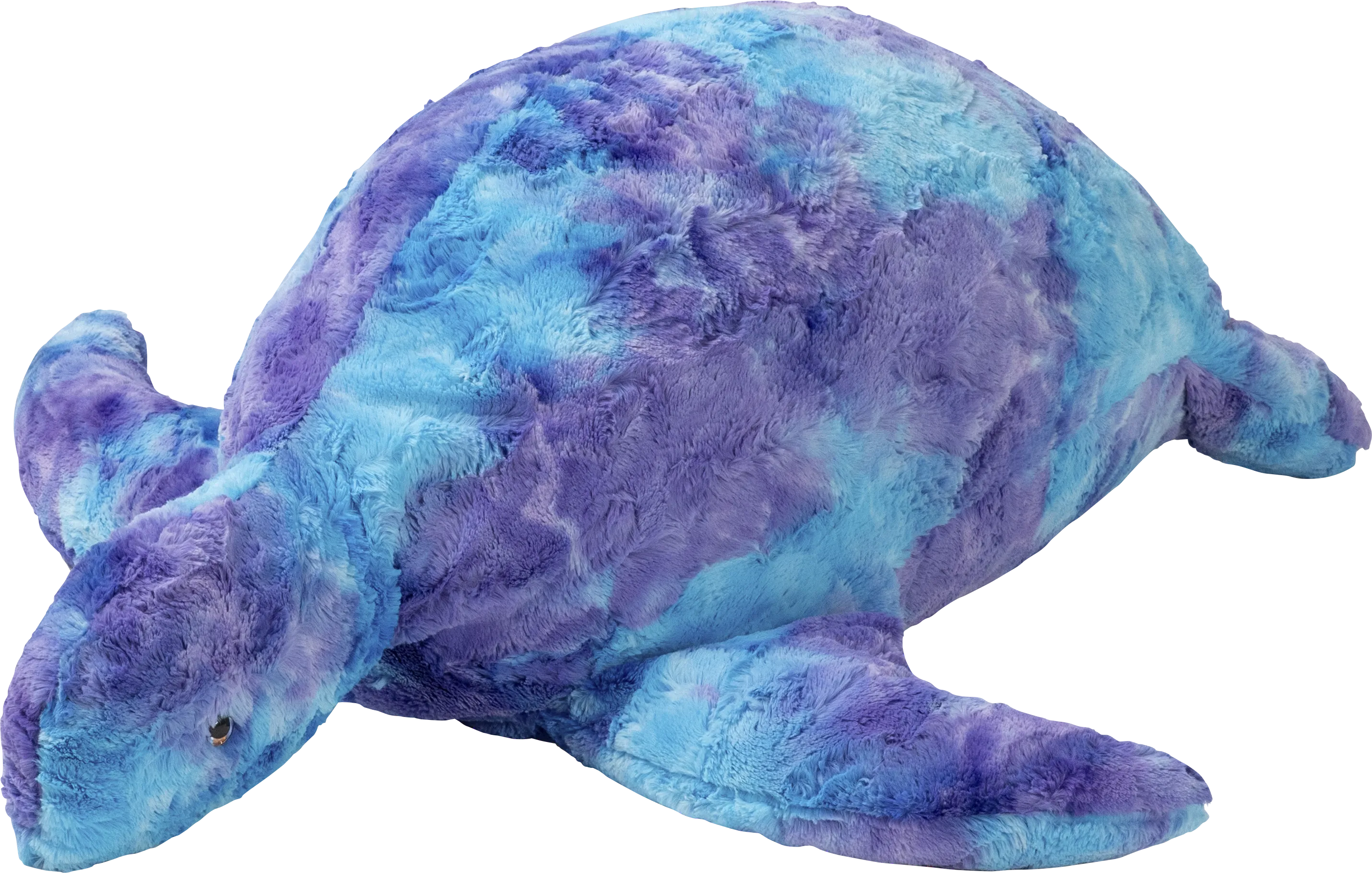 Kids Shelly the Turtle Tie-Dye Purple Bean Bag - Thumbnail - Image 1