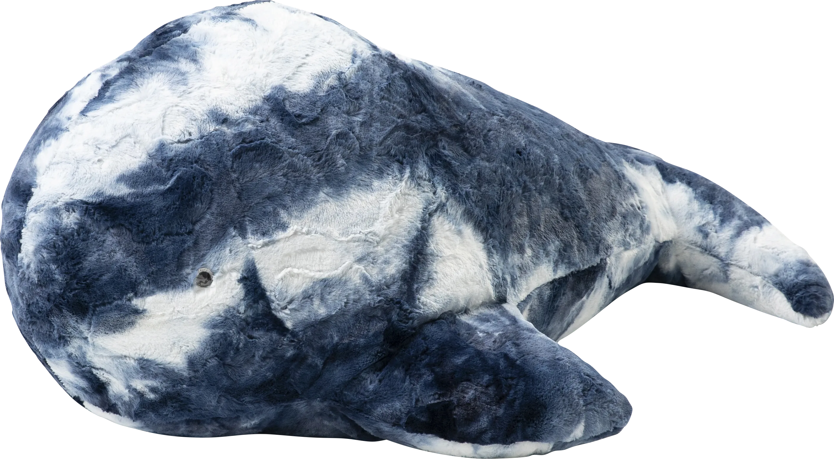 Kids Marina the Whale Tie-Dye Blue Bean Bag - Thumbnail - Image 1