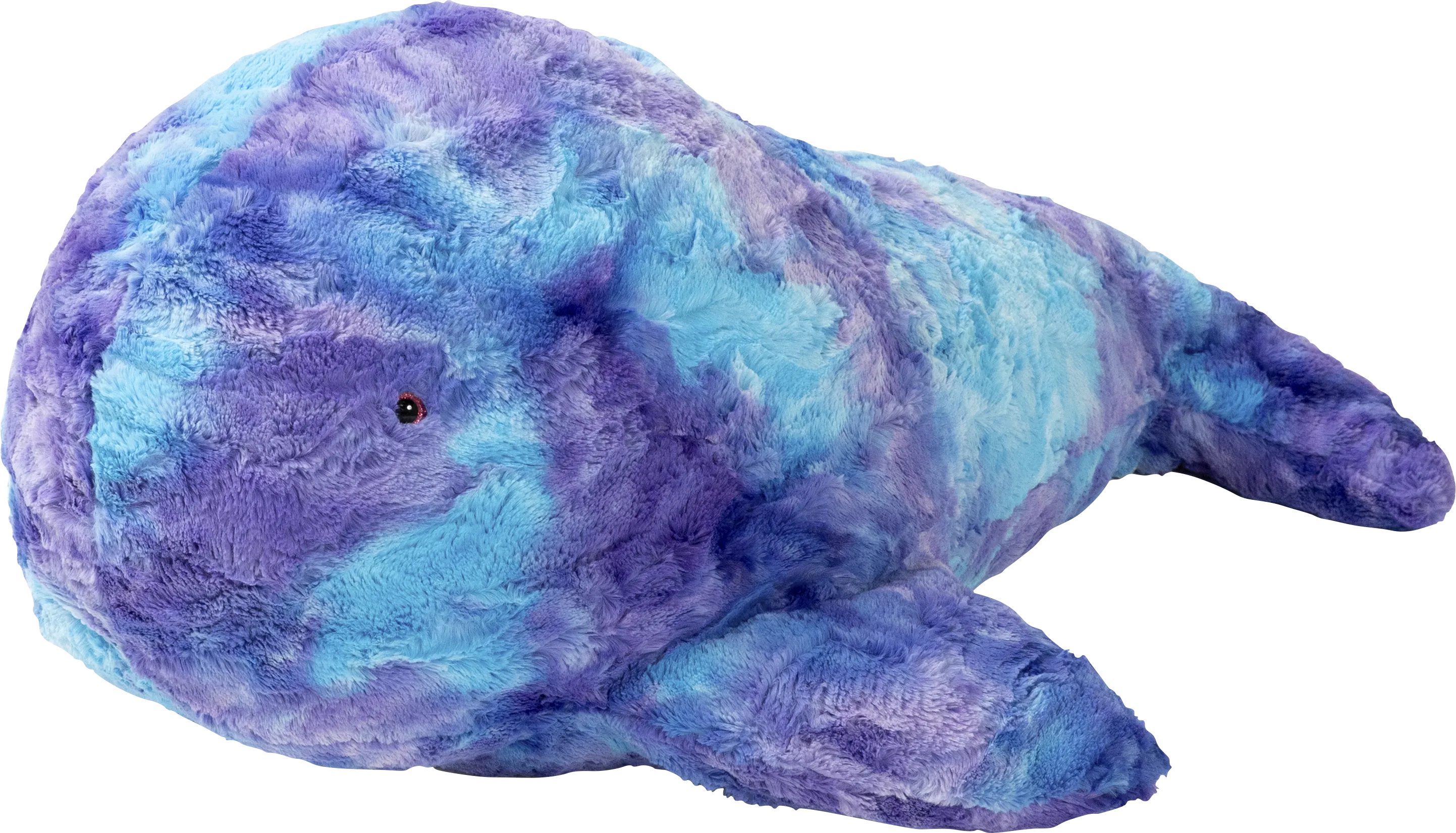 Kids Marina the Whale Tie-Dye Purple Bean Bag - Thumbnail - Image 1