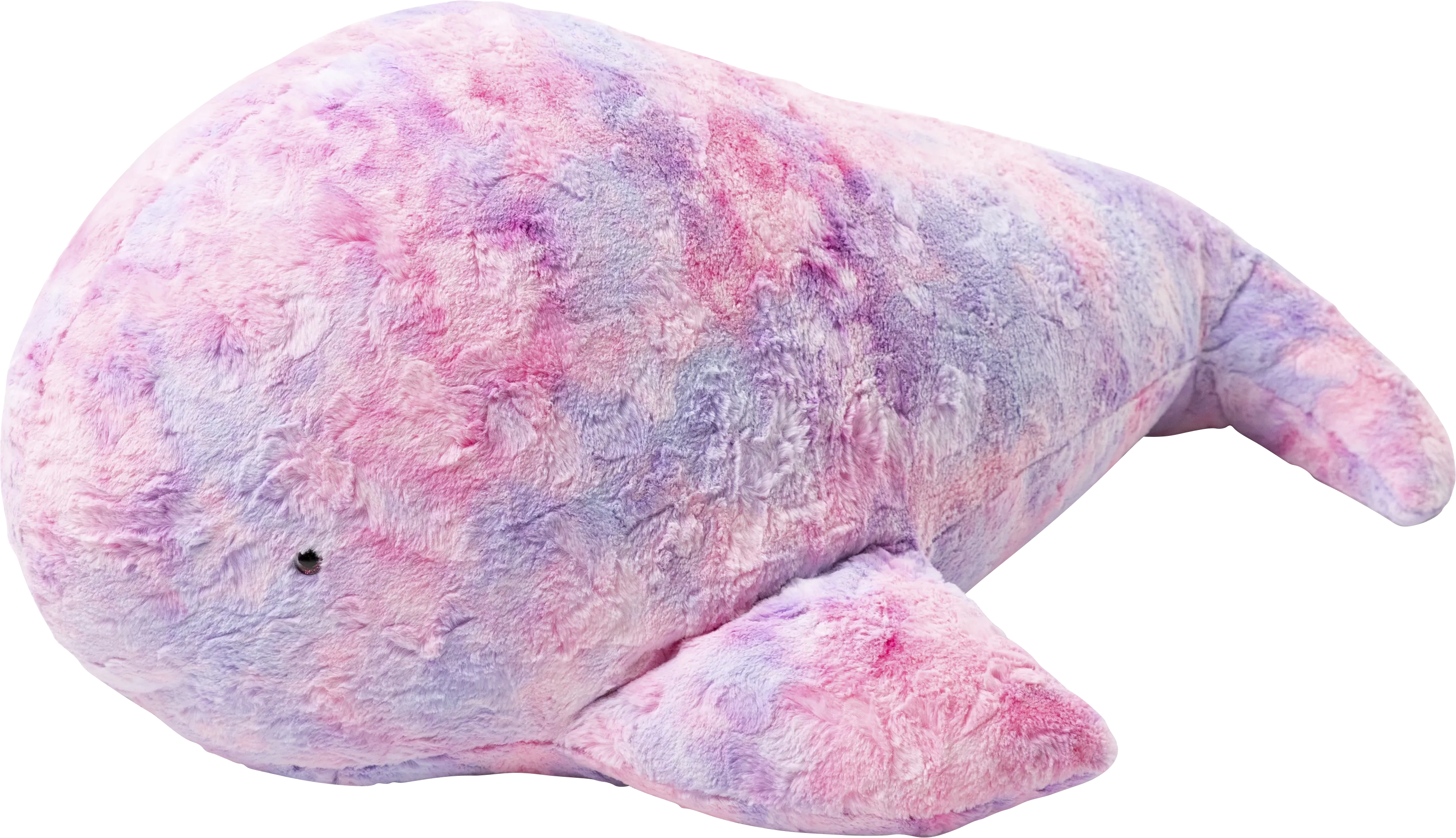 Kids Marina the Whale Tie-Dye Pink Bean Bag - Thumbnail - Image 1