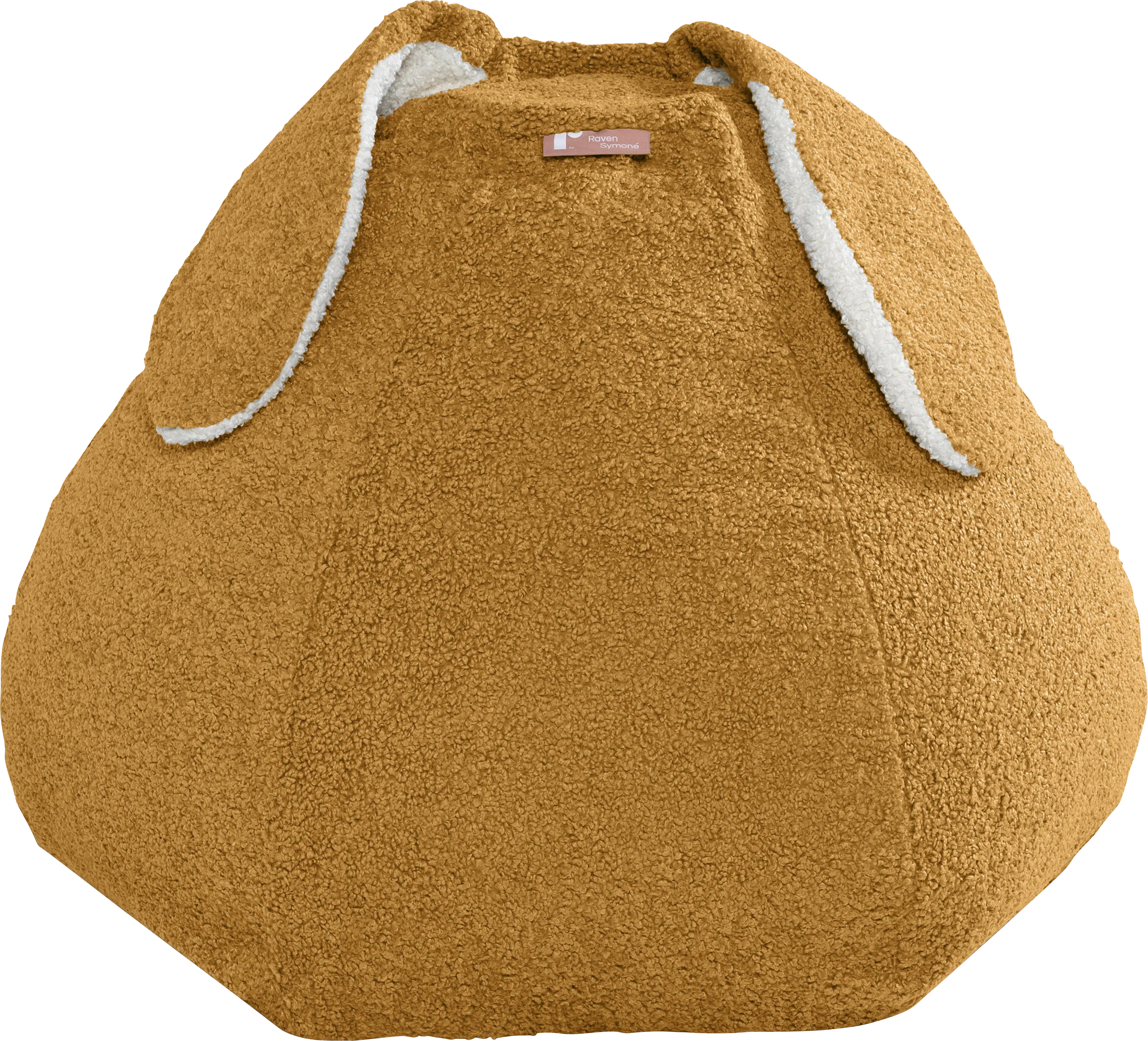 Kids Bunny Gold Bean Bag Chair - Thumbnail - Image 1