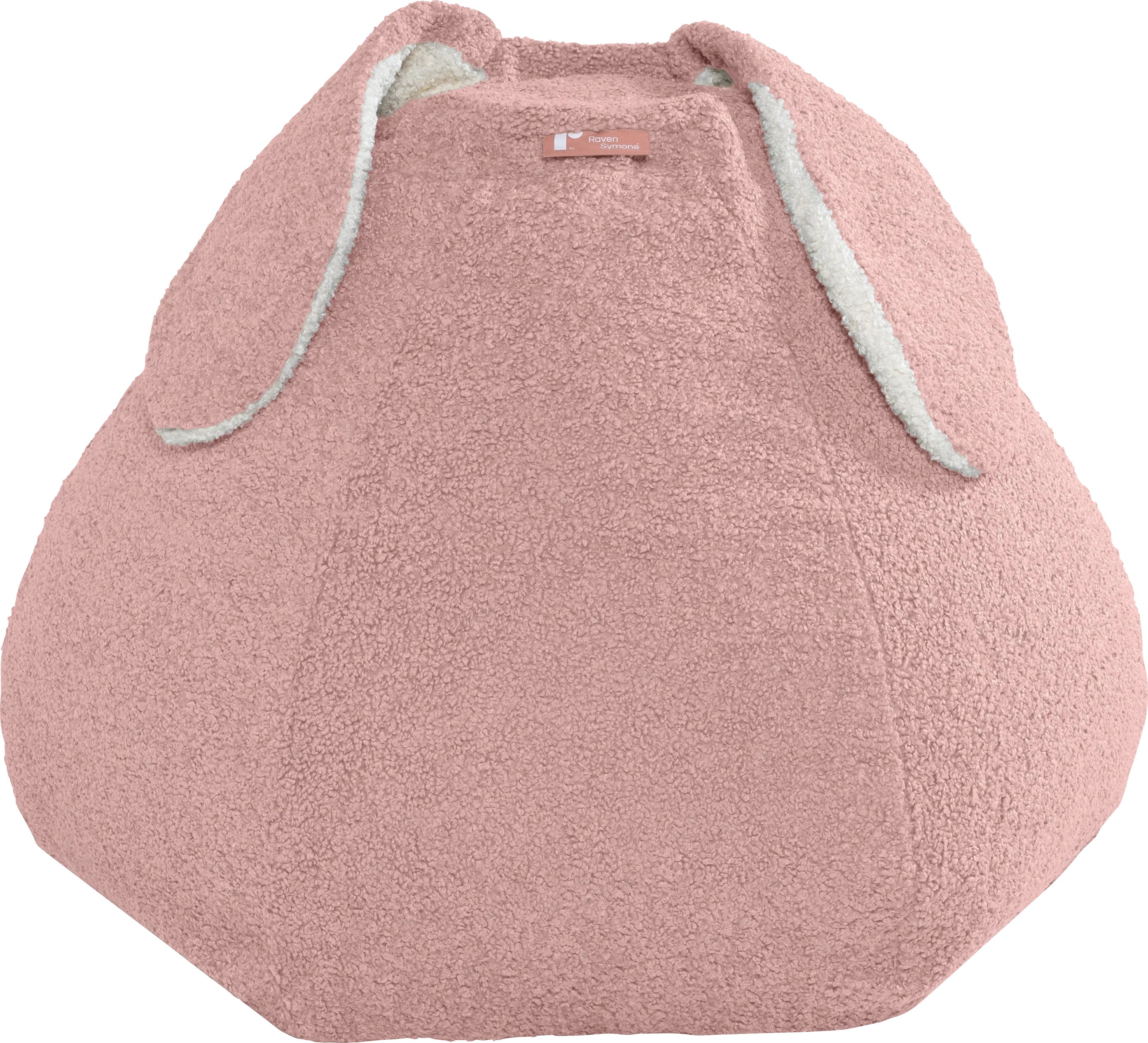 Kids Bunny Pink Bean Bag Chair - Thumbnail - Image 1