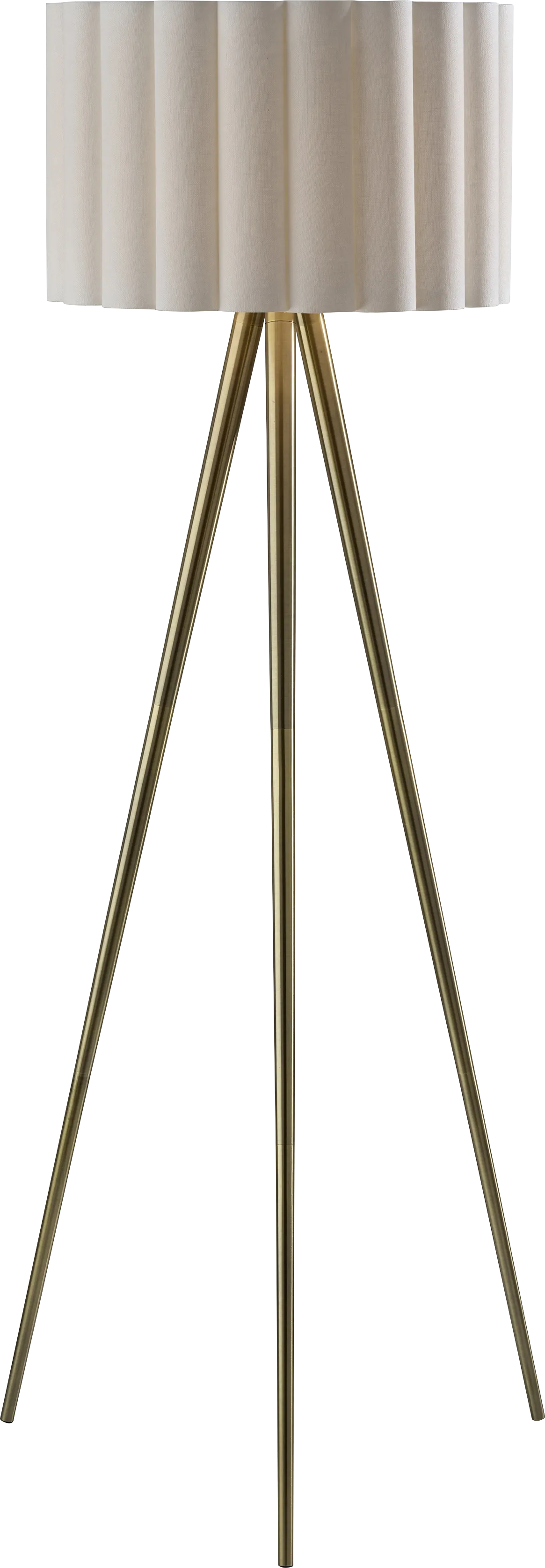Calico Peak Gold Floor Lamp - Image 1
