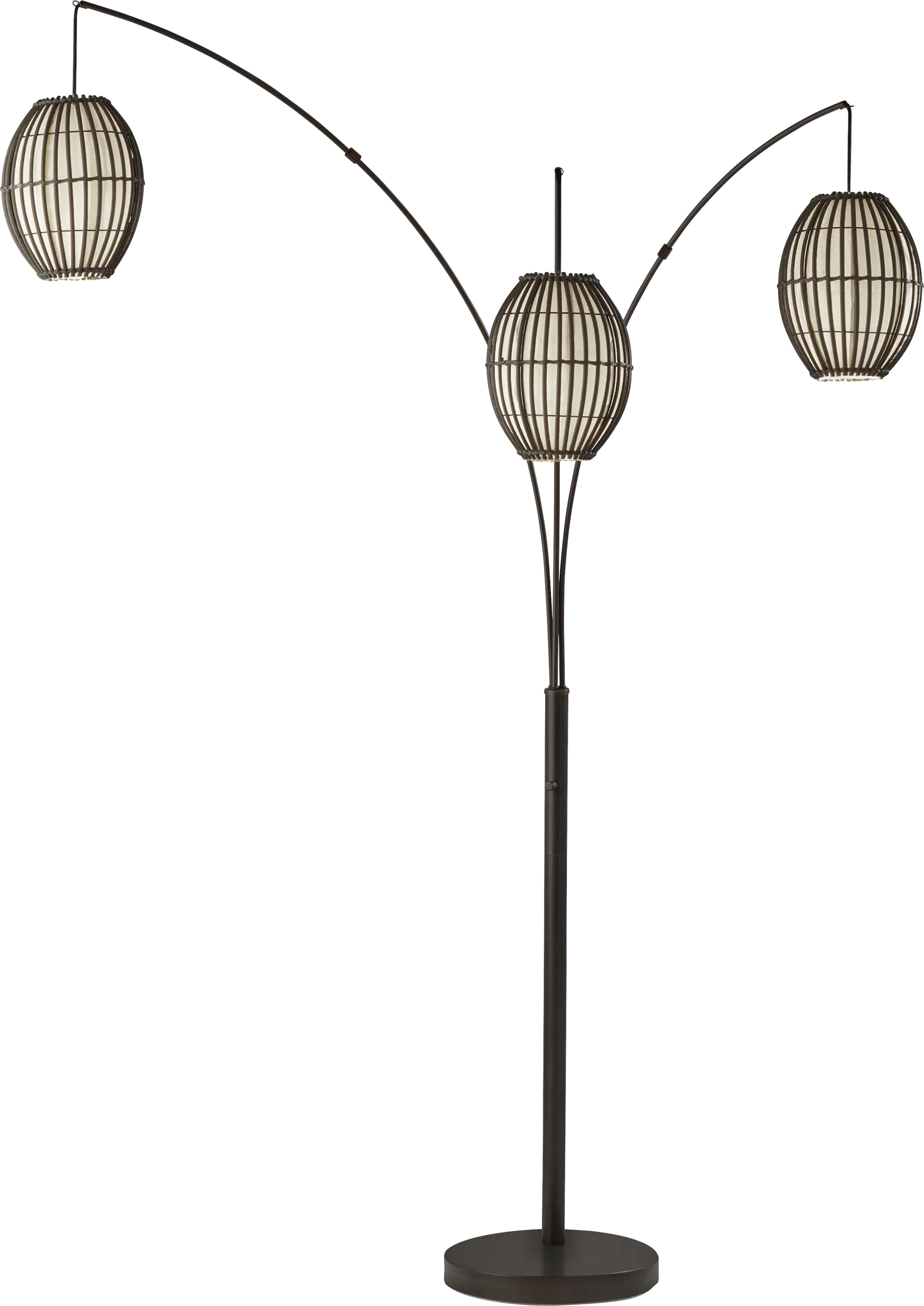 Bria Creek Brown Floor Lamp - Image 1