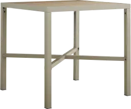 square bar height table