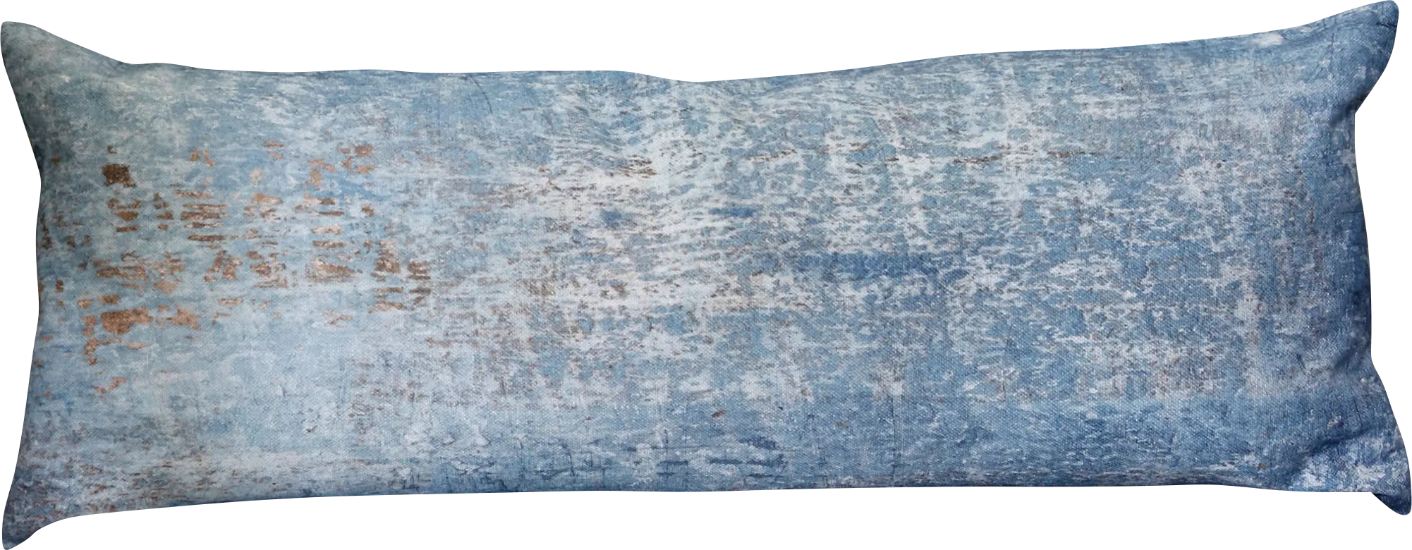 Zivoud Blue Lumbar Pillow - Thumbnail - Image 1