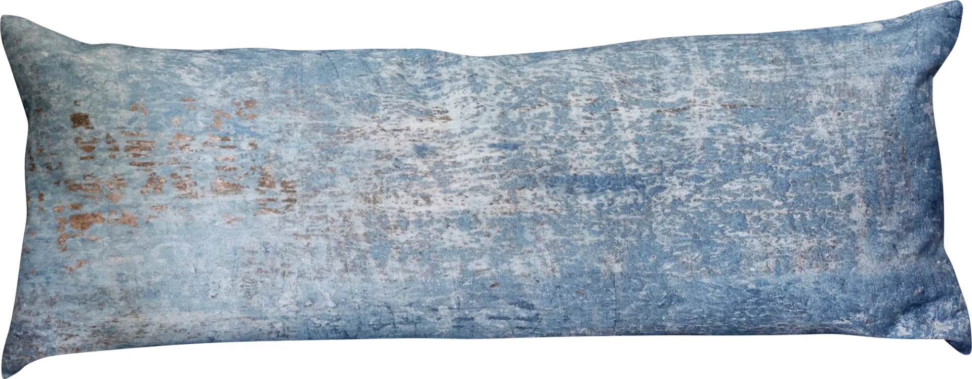 Zivoud Blue Lumbar Pillow - Image 1
